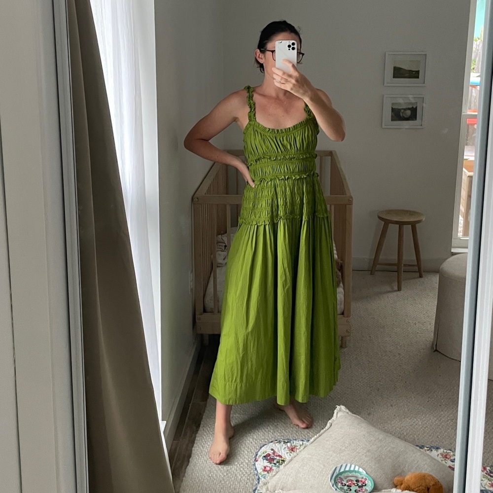 Doen Marianne Dress in Sprig